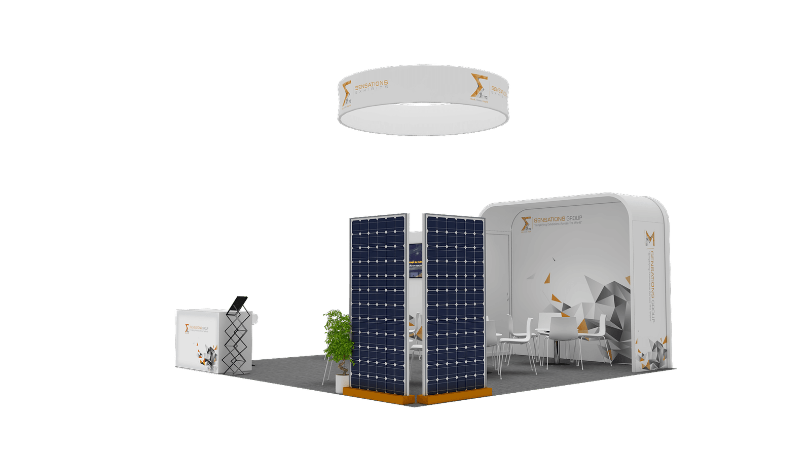 20x20 trade show booth