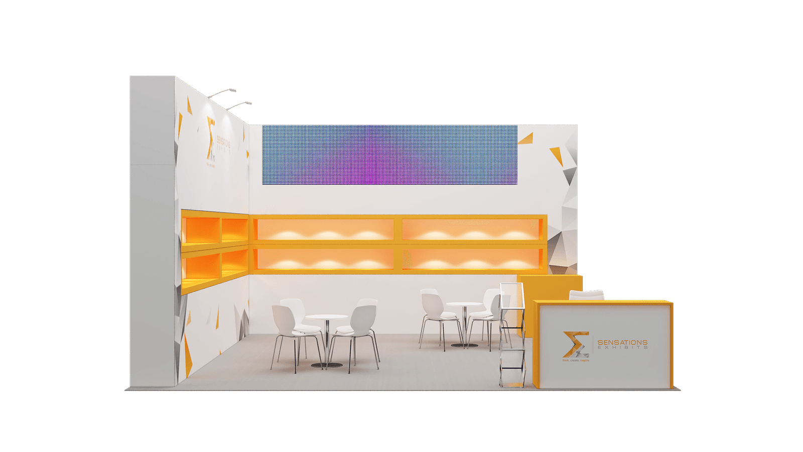 20x20 trade show displays