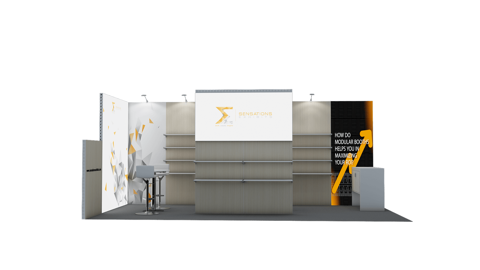 10x20 trade show booth