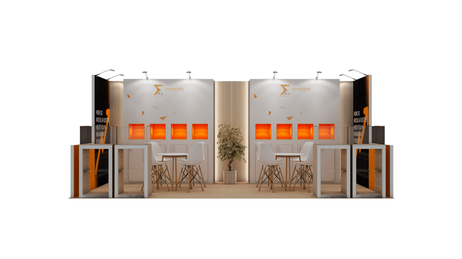 10x20 trade show booth