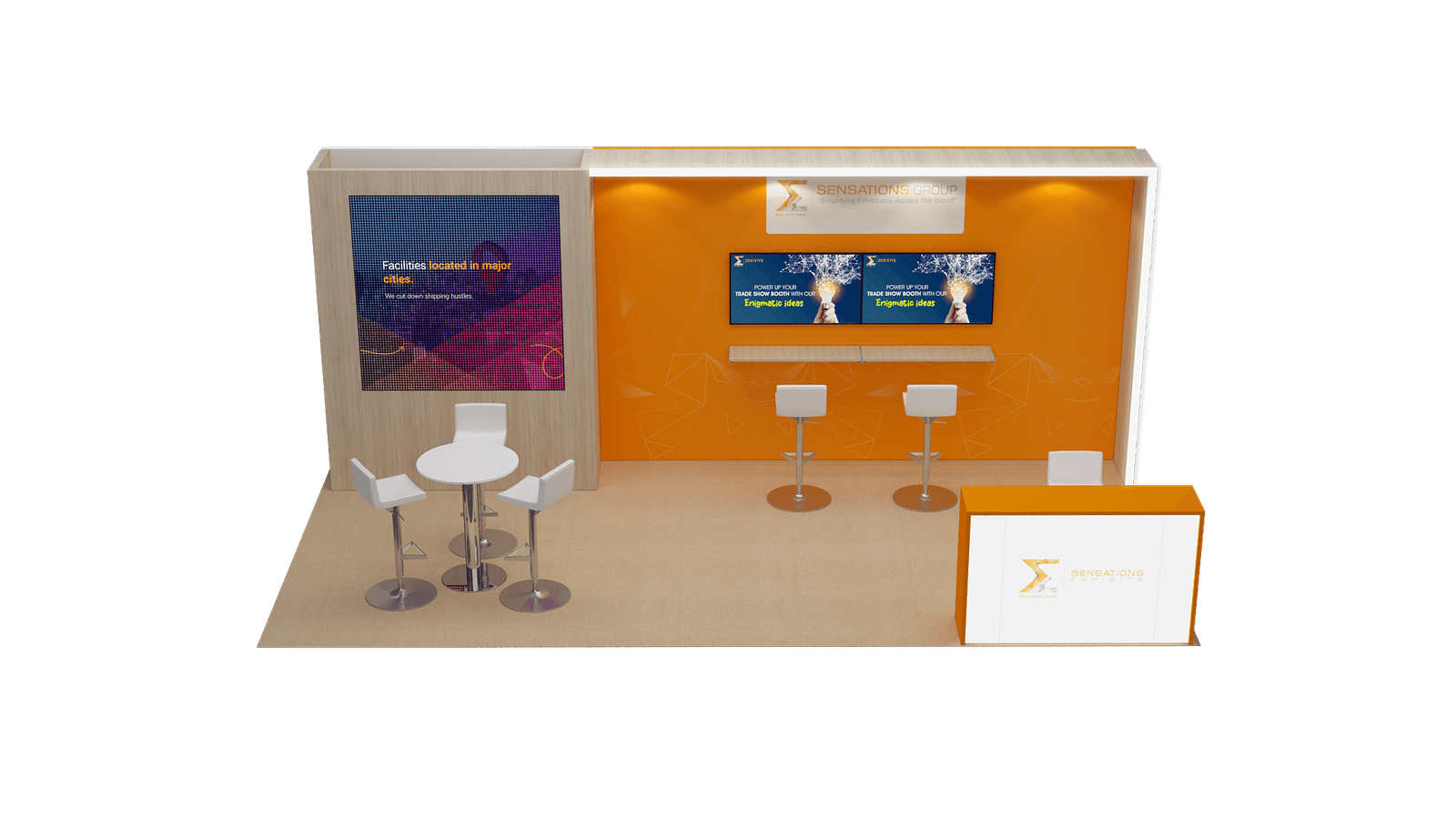 10x20 trade show booth