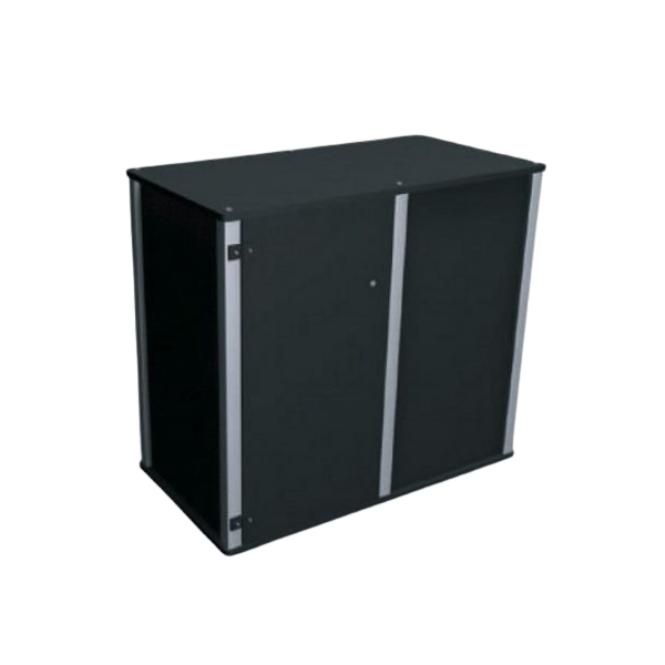 Lockable Containers Trade show display