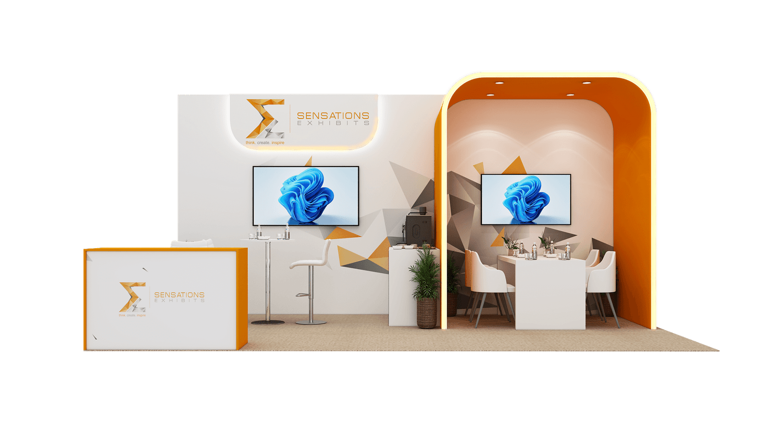 10x20 trade show booth
