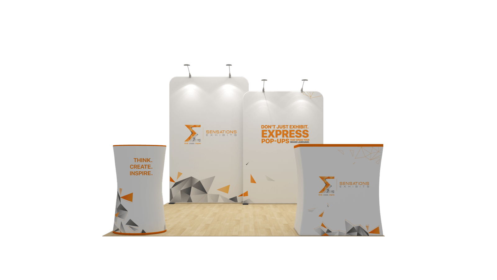 Portable Trade Show Booth 10x10- Model 3