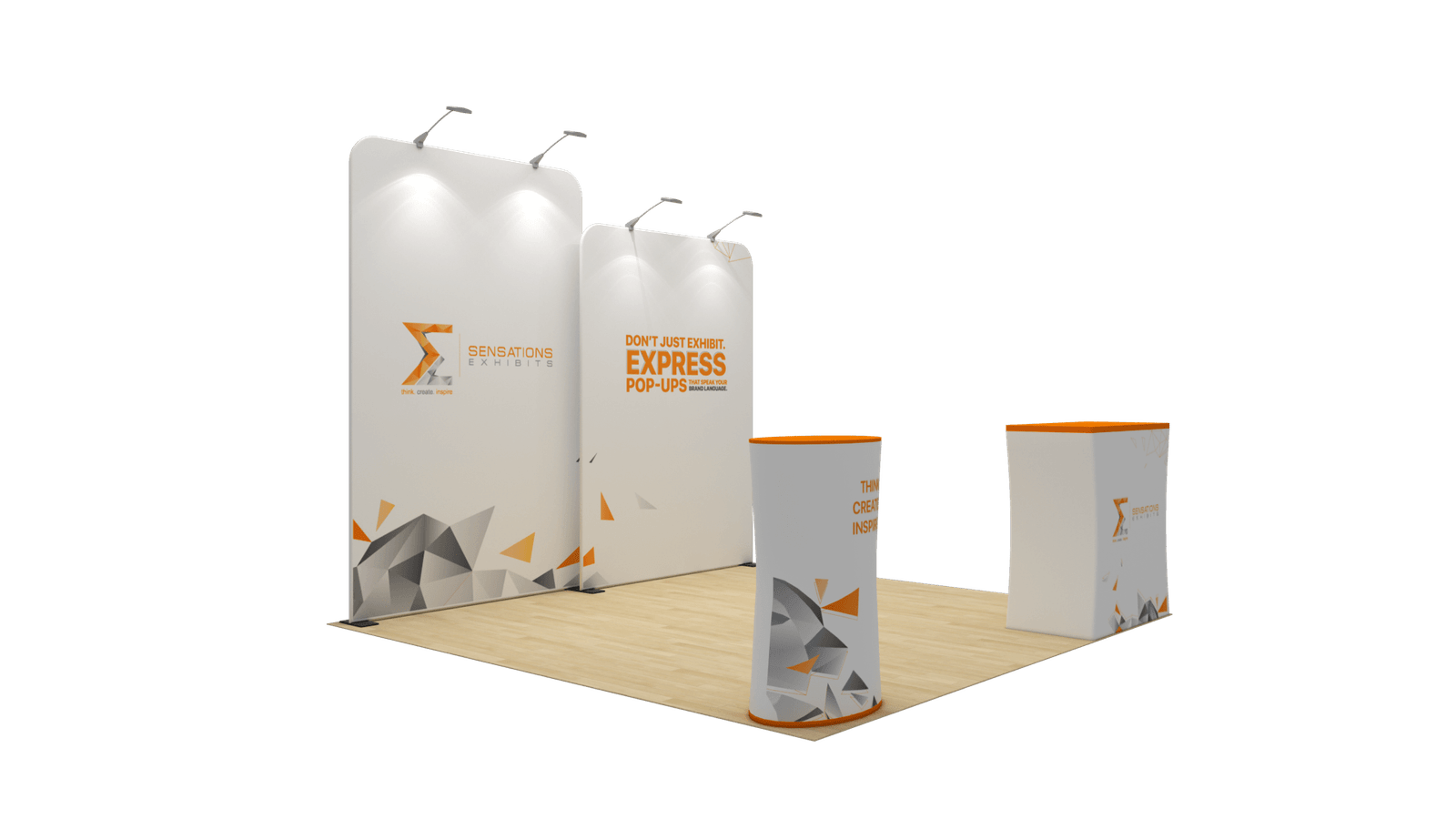 Portable Trade Show Booth 10x10- Model 3