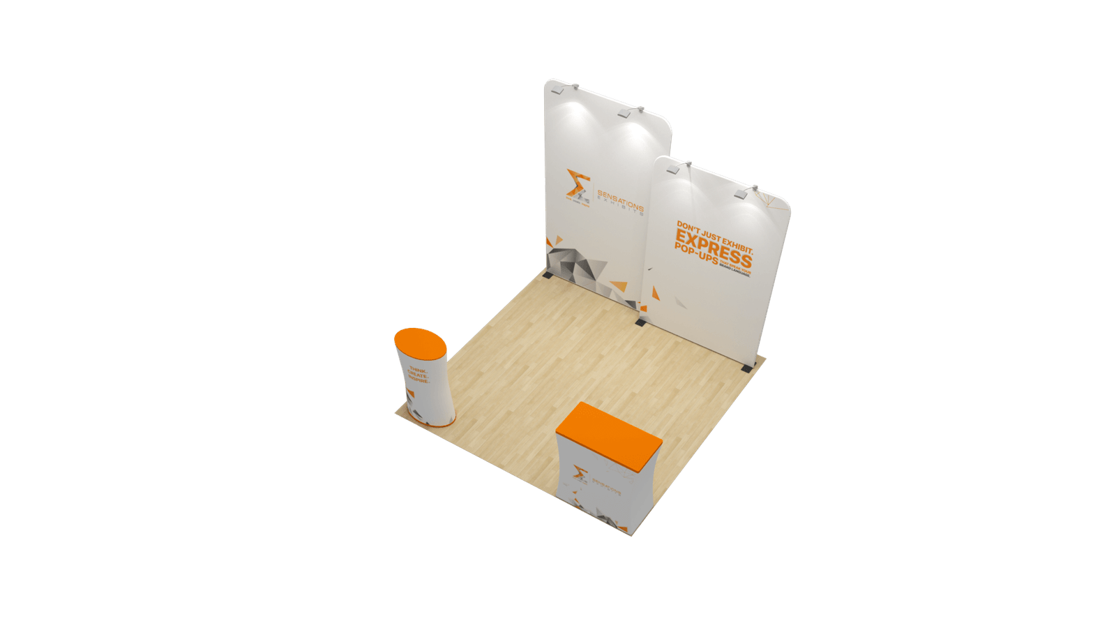 Portable Trade Show Booth 10x10- Model 3