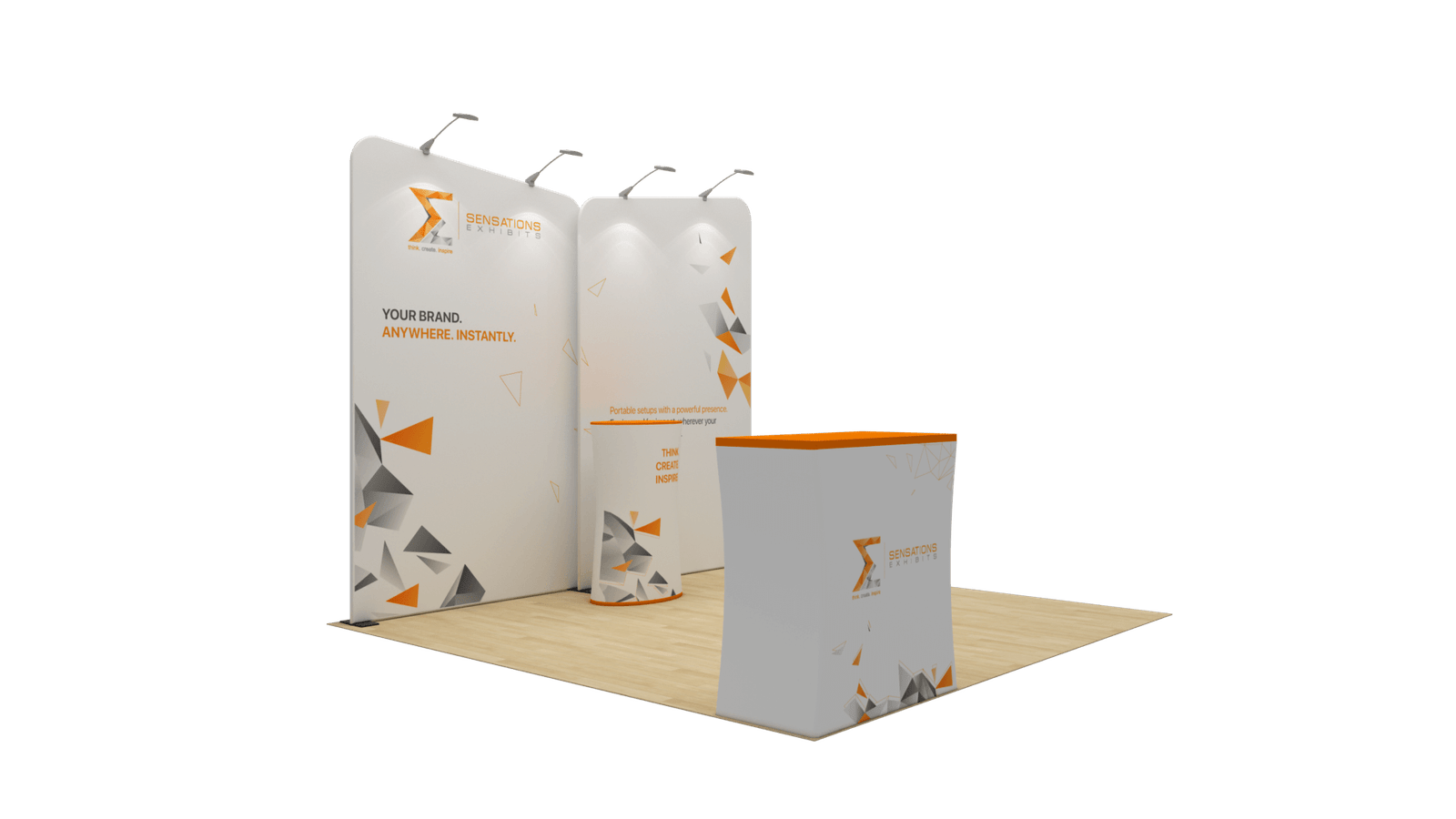 Portable Trade Show Booth 10x10- Model 5