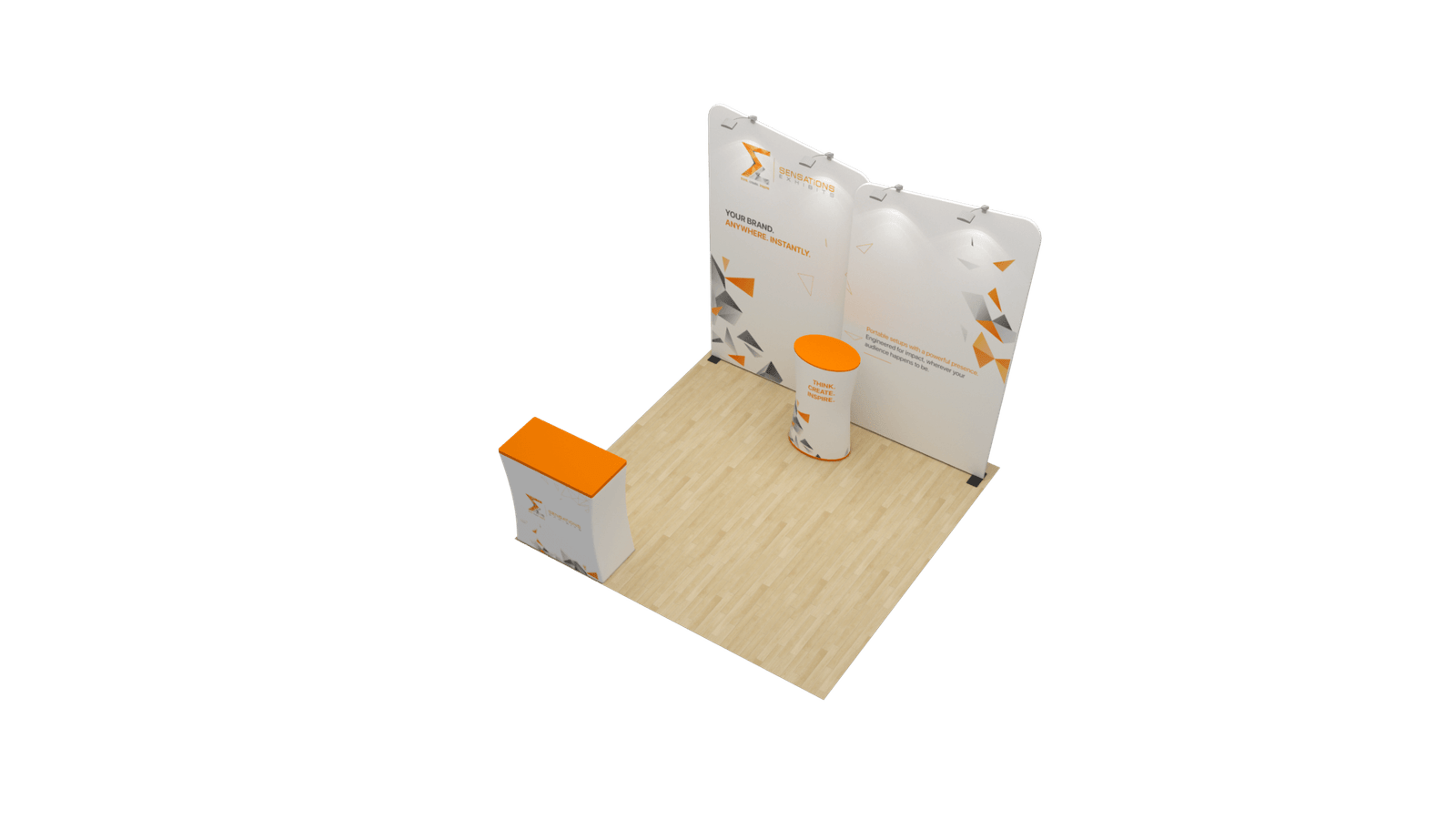 Portable Trade Show Booth 10x10- Model 5