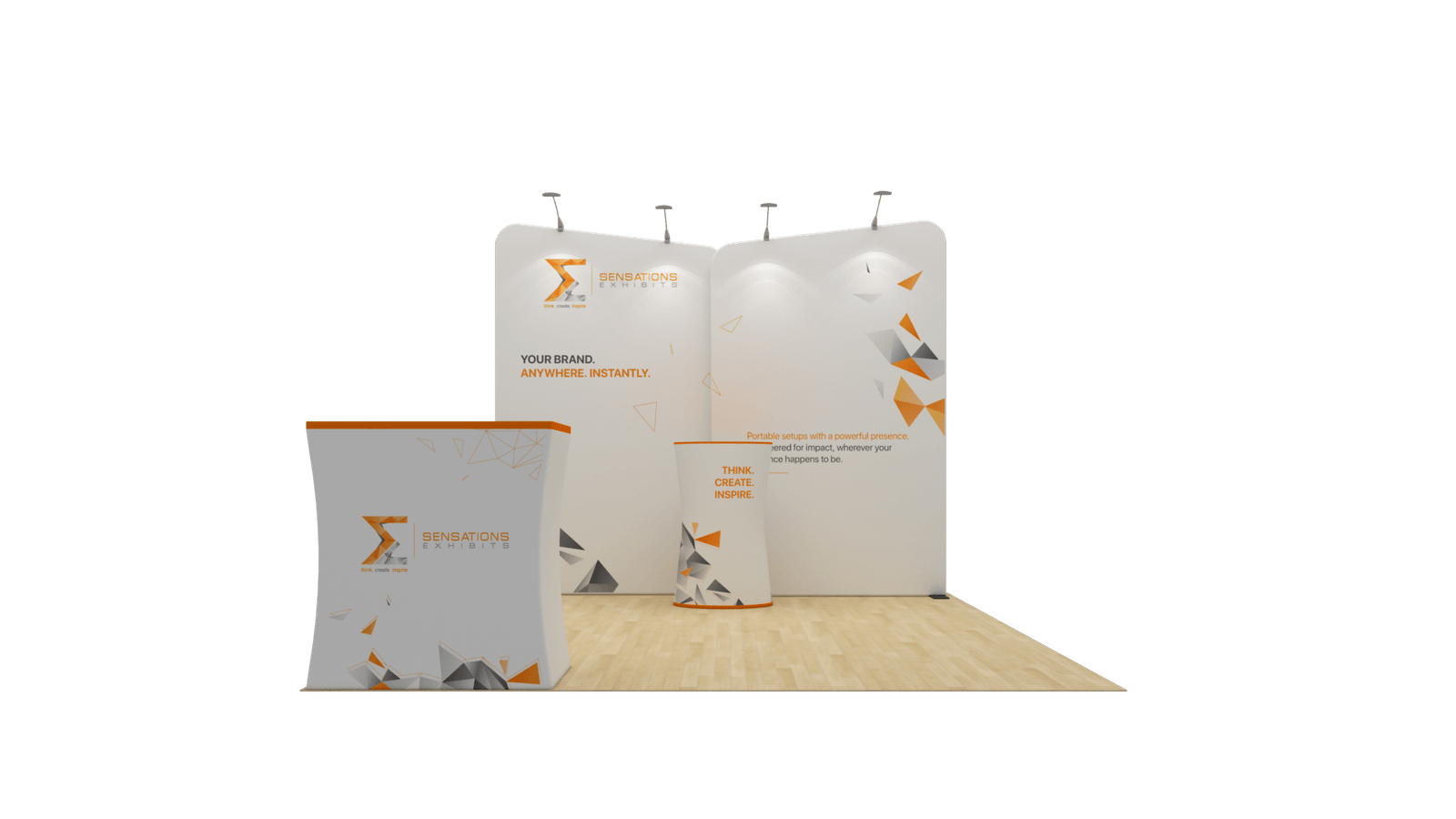 Portable Trade Show Booth 10x10- Model 5